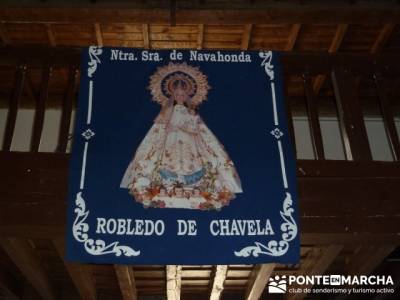 La sierra Oeste de Madrid. Puerto de la Cruz Verde, Robledo de Chavela, ermita de Navahonda. senderi